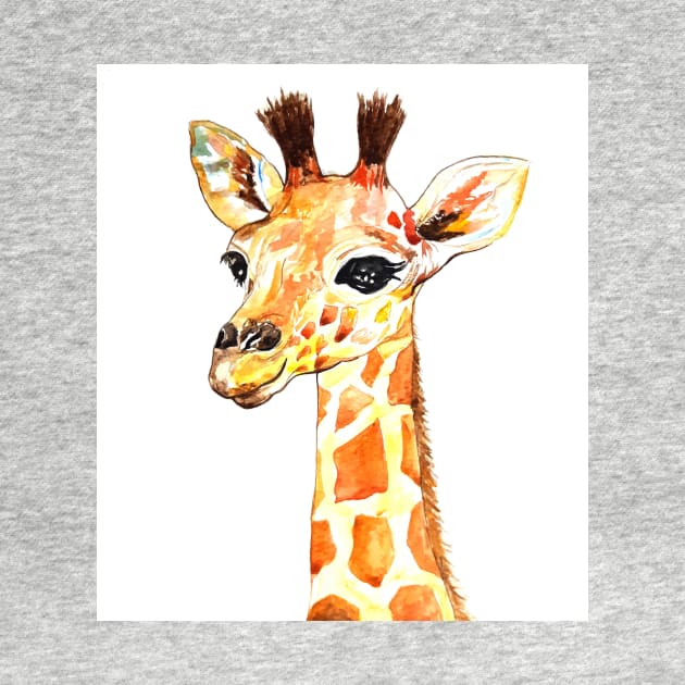 Baby giraffe by Luba_Ost